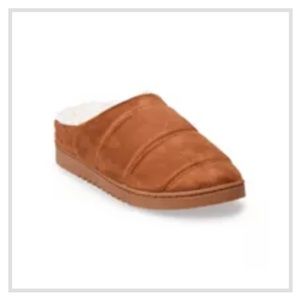 Sonoma Goods For Life® Faux Fur Slippers
Size M (7-8) New.